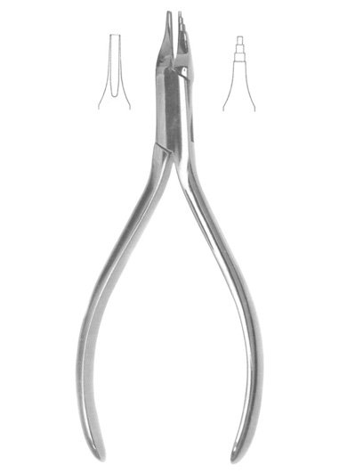 TWEED (Fig. 98) 13 cm, 5 1/8� Tweed Loop Omega Pliers.